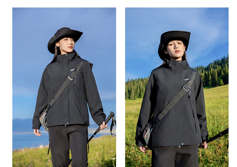 JEEP SPIRIT Windbreaker Jacket for Men And Women, Spring And Autumn Outerwear, Outdoor Windproof Coat, Warm Windbreaker 16