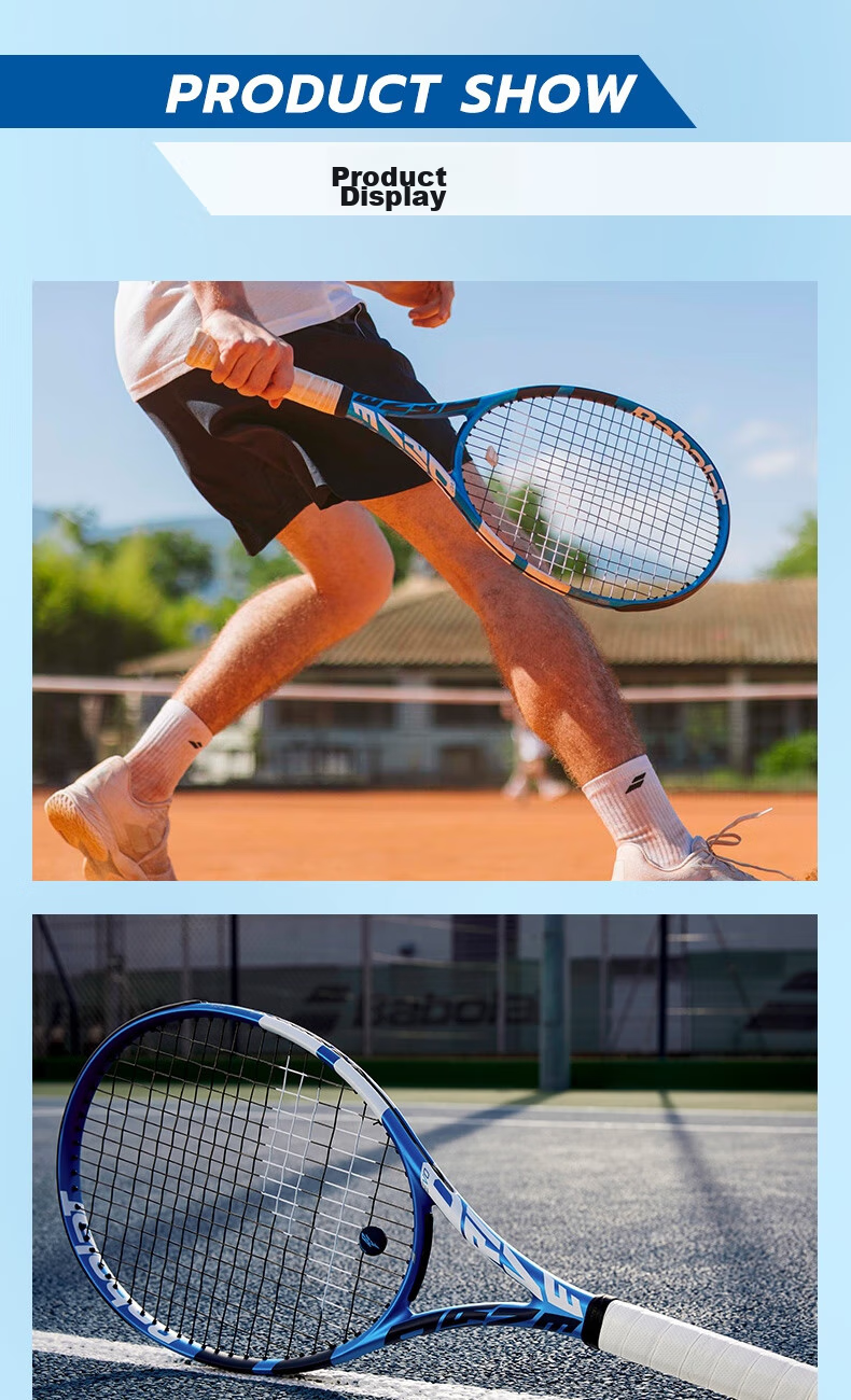 Babolat EVO DRIVE Full Carbon Racket for Beginners, Intermediate Players, College Students, Entry-Level Professional Tennis Racket [Pre-Strung] 8