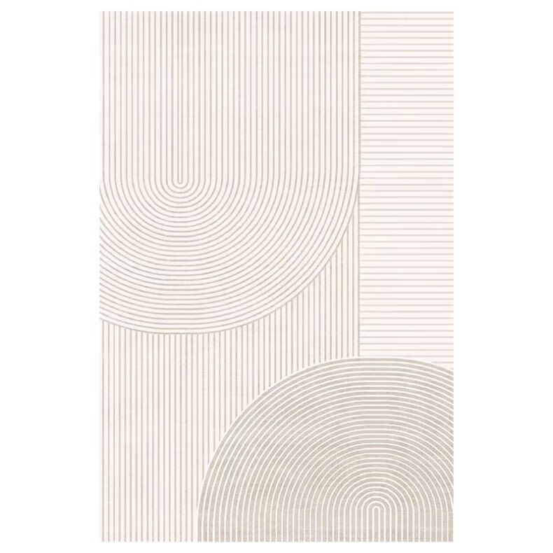 Qimian Living Room Carpet, Light Luxury Minimalist Design, Skin-Friendly, Non-Slip, Dirt-Resistant, Suitable for Sofa, Coffee Table, Bedroom, Large Area Rug, 200*300cm 12