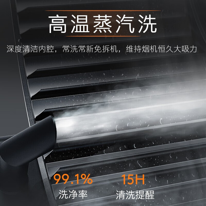 COLMO【天境】家用抽吸油烟机 28大吸力 1150Pa静压 自动感应油烟 高温蒸汽洗自清洁 S68Max
