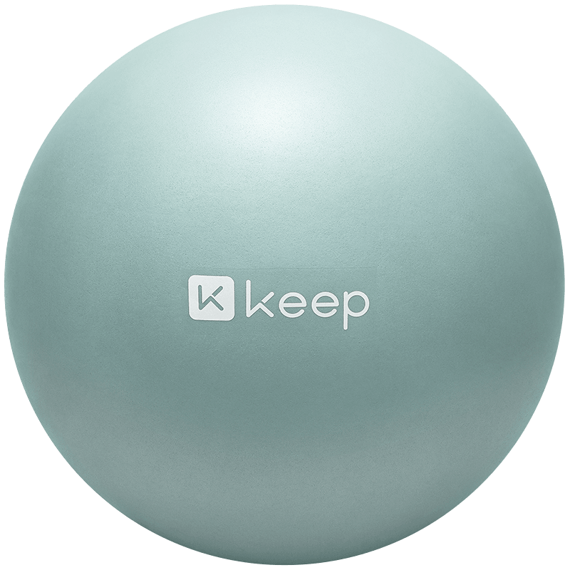 Keep 65cm Yoga Ball Fitness Training Professional Anti-Burst Non-Slip Thickened Elastic Pressure-Resistant Swiss Ball, Light Grass Gree