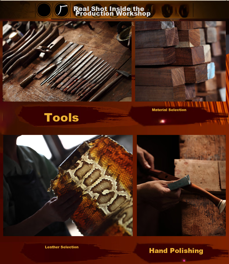 Huqiu Brand Custom Erhu Instrument HQ-5117 Rosewood Beginner's Children's Universal Suzhou Erhu Factory Direct Sale 17