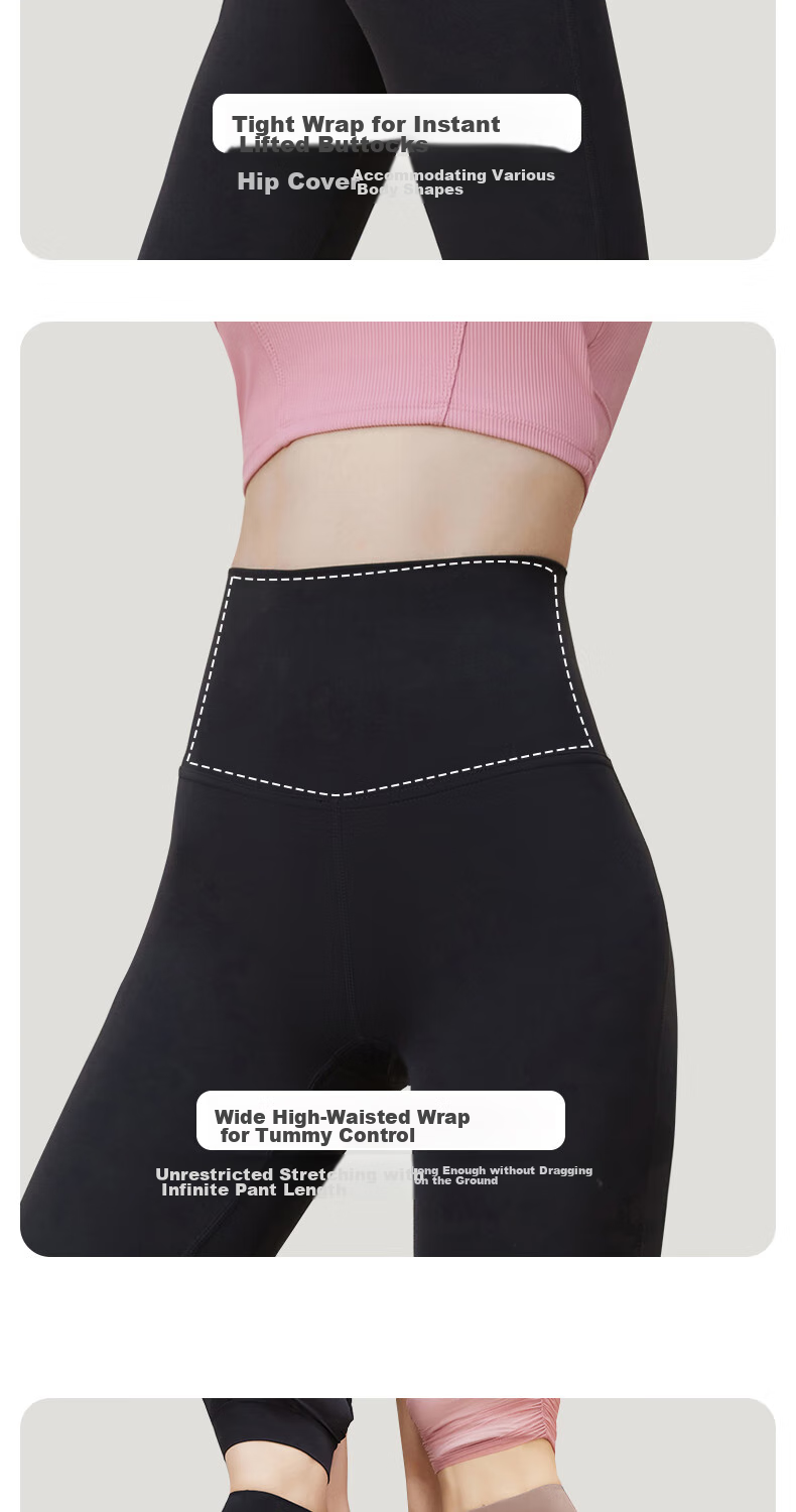 LangSha Flared Pants for Women, Butt-Lifting Yoga Pants, Dance Trousers, Fitness Pants, Casual Pants, Slightly Flared Pants, Slimming Effect, Cocoa Color, XL Size 3