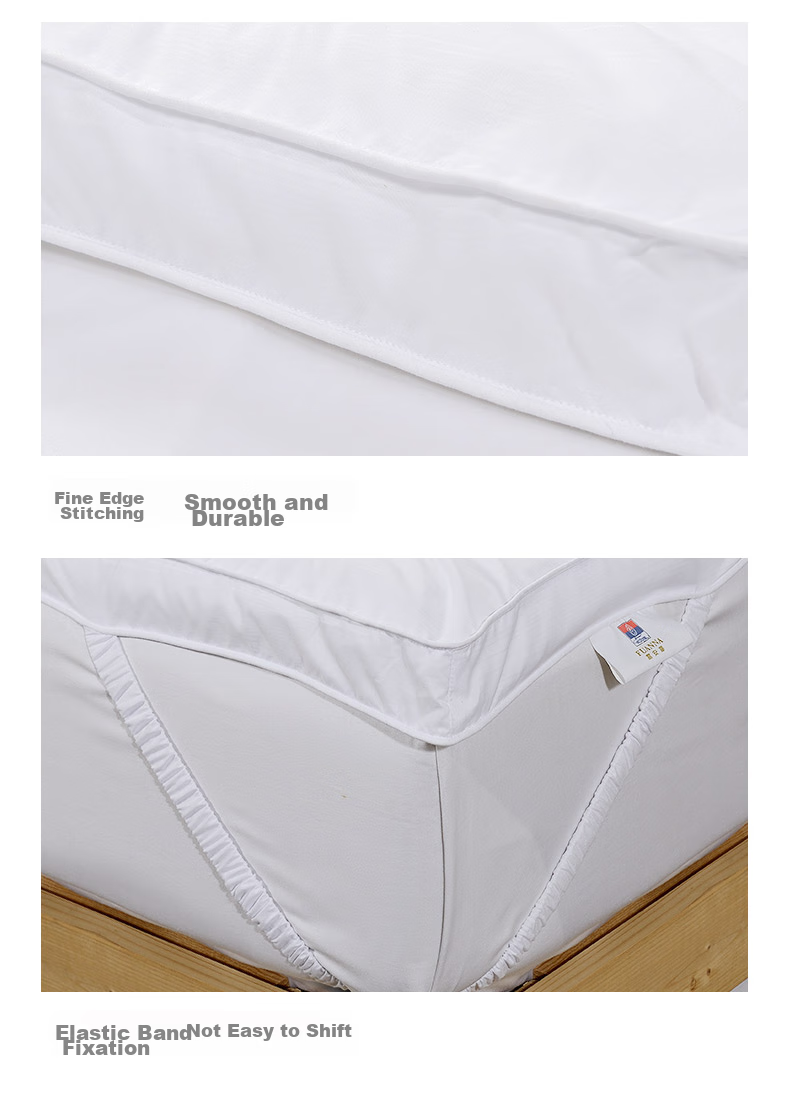 FUANNA Mattress Protector, Non-Slip Thickened Bed Pad, Foldable Washable Mat, Enlarged Tatami Pad for 1.8-Meter Bed 13