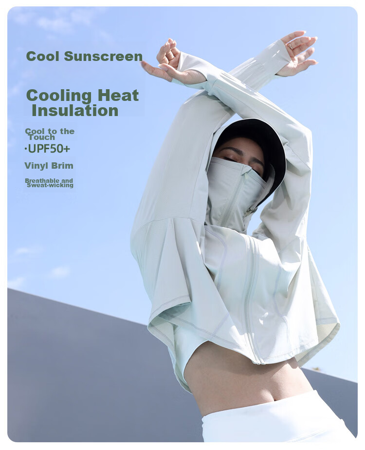 Beneunder Women's Sunscreen Jacket UV Protection Quick-Dry Loose Fit Stand Collar Casual Outdoor AL002 Ink Gray XL 3