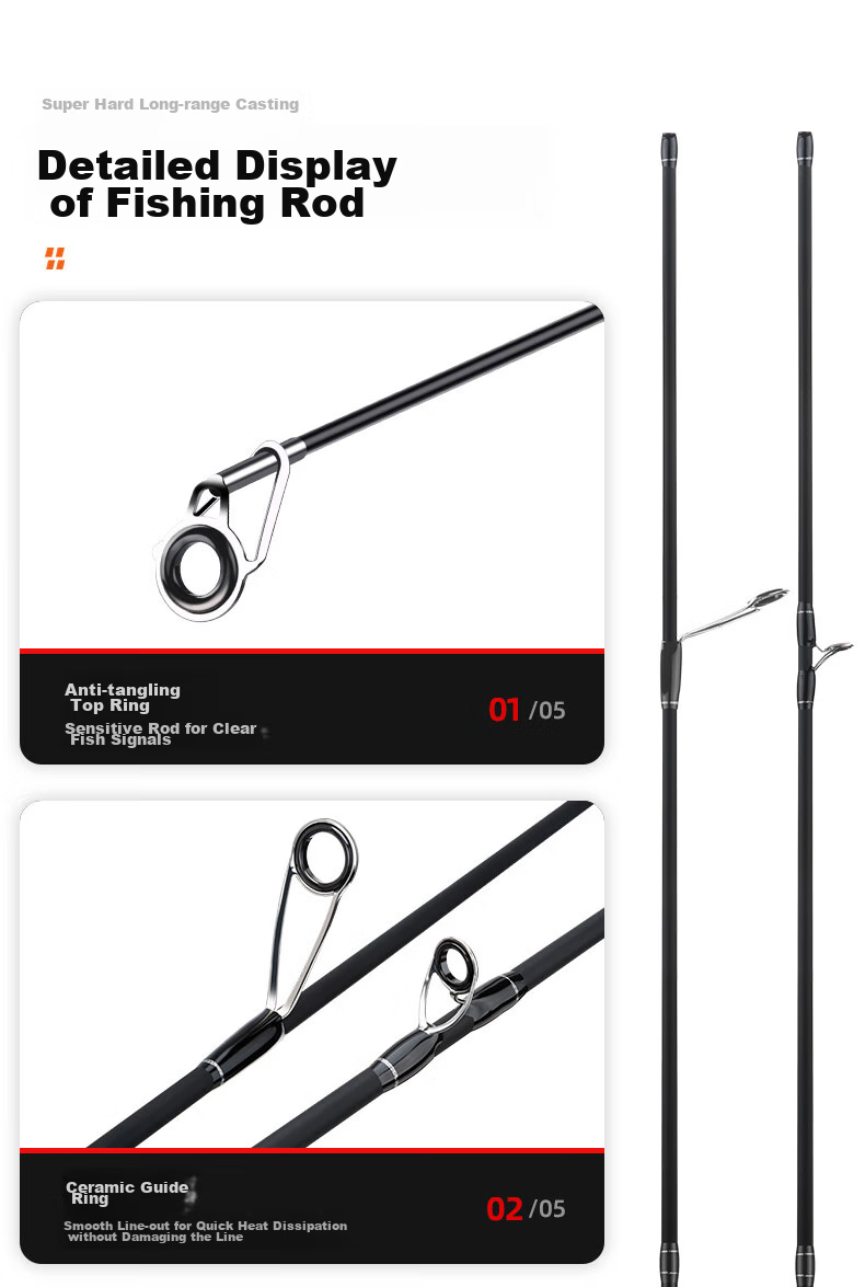 Erciyuan Fishing Rod, Soft Action Lure Rod, Ultra-Light And Ultra-Soft, Ultra-Thin Baitiao Rod, Pistol Grip, 1.8 Meters Single Rod 16