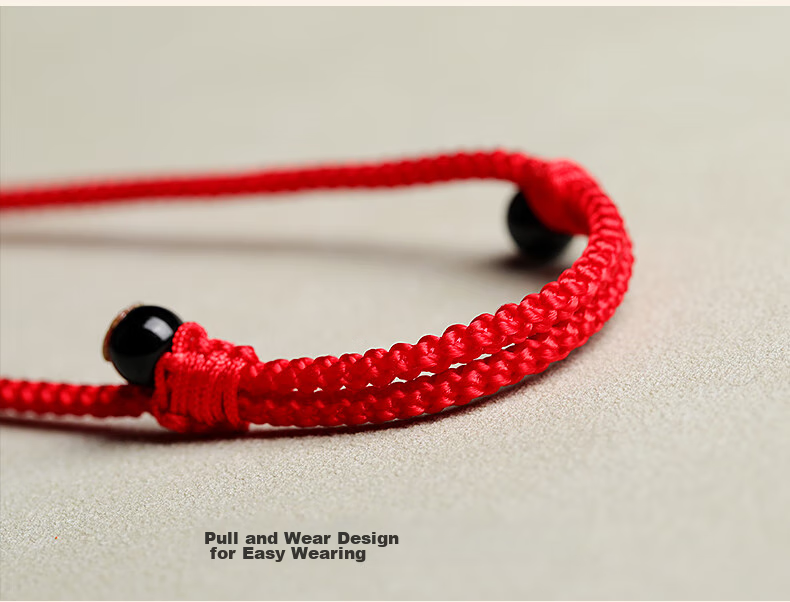 Dijing Cinnabar Six-Word Mantra Pendant Hanging Rope, Handmade Woven Purple Gold Sand Buddhist Prayer Rope, Simple Necklace Cord for Men And Wome 17