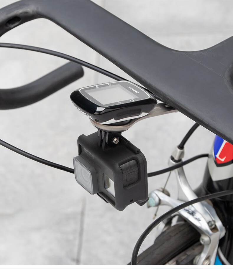 GUB Code Table Bracket, Titanium Alloy Road Bicycle Integrated Handlebar, Action Camera Mount, Bike Light Extension Stand, Ti701 11