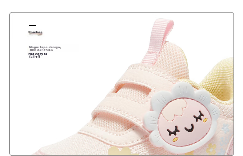 361° Children's Shoes, Toddler Walking Shoes for Spring, Boys And Girls Aged 1-3, Cartoon Baby Shoes, Black, Size 26 79