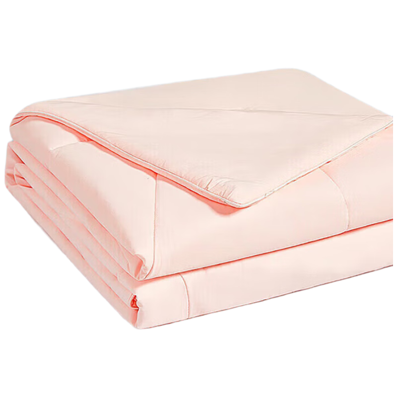 Shuixingjiafang Quilt, Air Conditioning Quilt, Summer Cool Quilt, Class A Seven-Hole Fiber Summer Quilt, Approximately 3 Jin, 200*230cm, Pink