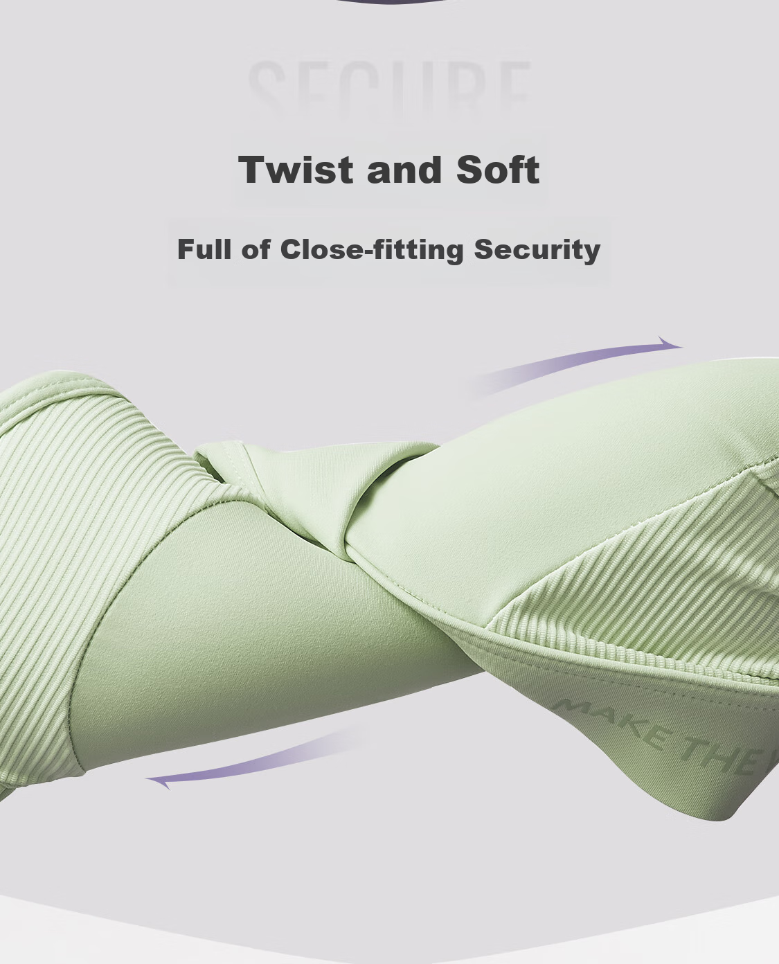 Keep High-Intensity Sports Bra, Anti-Sagging, Side Support, Training Bra for Running, Summer Wear, Shock-Absorbing, Milkshake Purple, XL 6