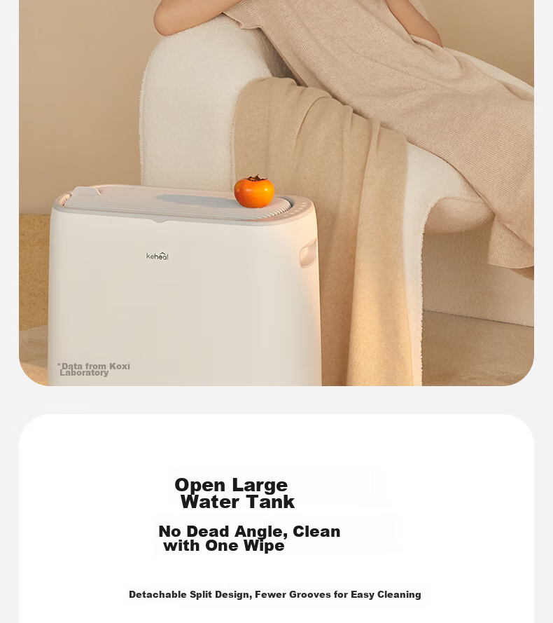 KEHEAL Mist-Free Humidifier And Purifier All-In Machine for Bedroom, Home Living Room, Office, Floor-Standing Large Capacity 1000mL/h Air Conditioner Humidifier for Mother And Baby W2-L 28