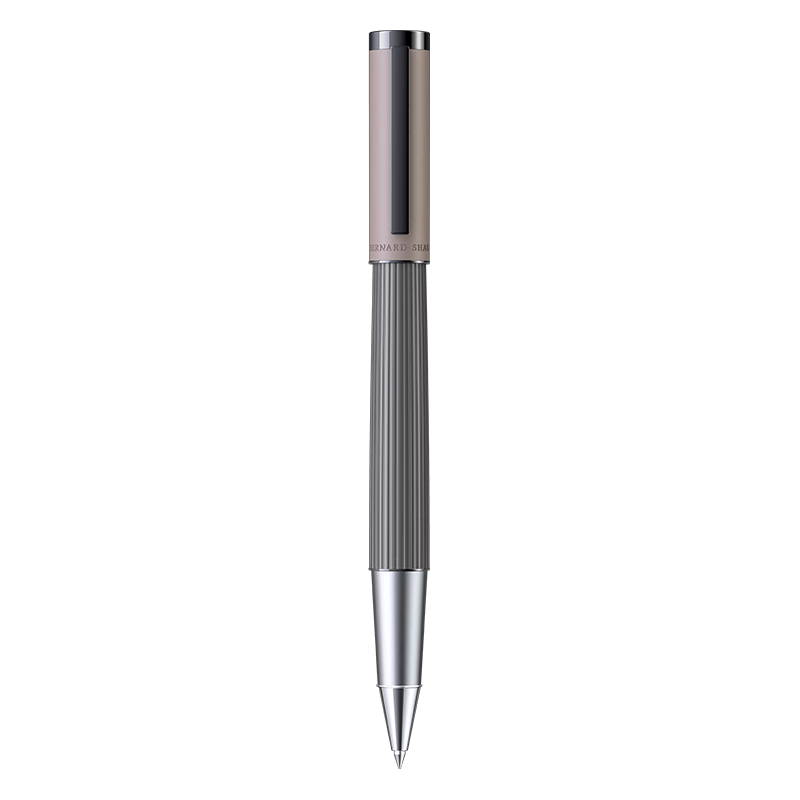 Bernard Shaw [Graduation Gift] Ballpoint Pen, High-End Luxury "Lighthouse" Winter Gray, Single Pen Gift Box, Premium Business Office Signing Pe