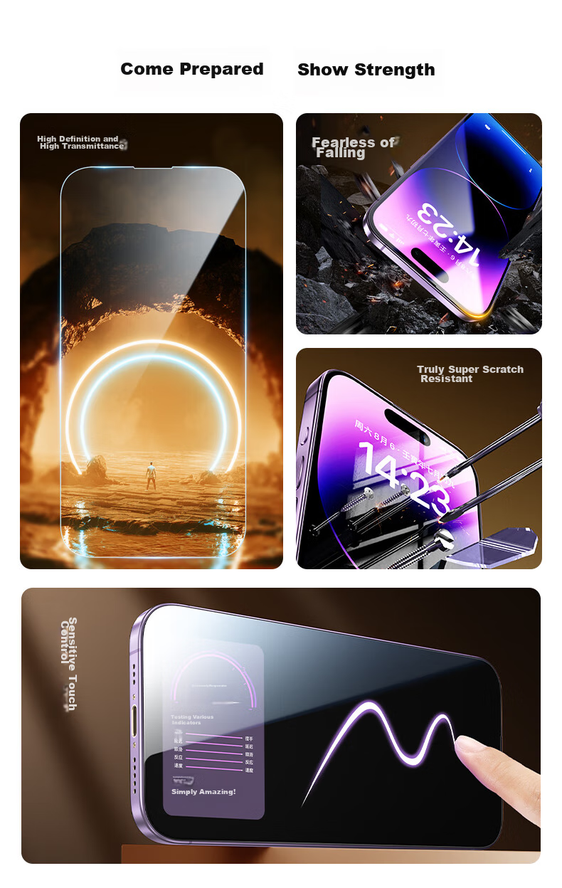 BIAZE [Ultra-Fast Repair 2 Pieces] Suitable for Apple 16e Hydrogel Soft Film, IPhone 14/13/13Pro Screen Protector, High-Definition Non-Tempered Full Adhesive Protective Film JM200 3