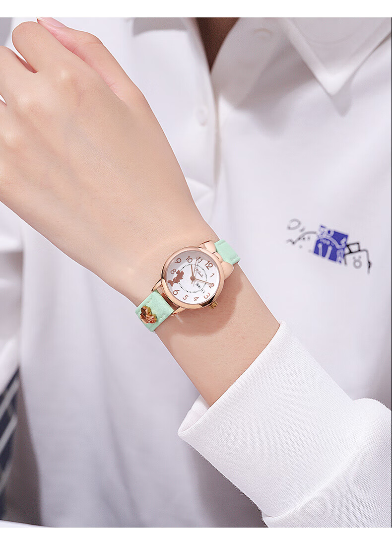Disney Girls' Electronic Watch for Students Ages 12-18, Suitable for Middle and High School, Exam-Friendly, Girls' Student Watch 4