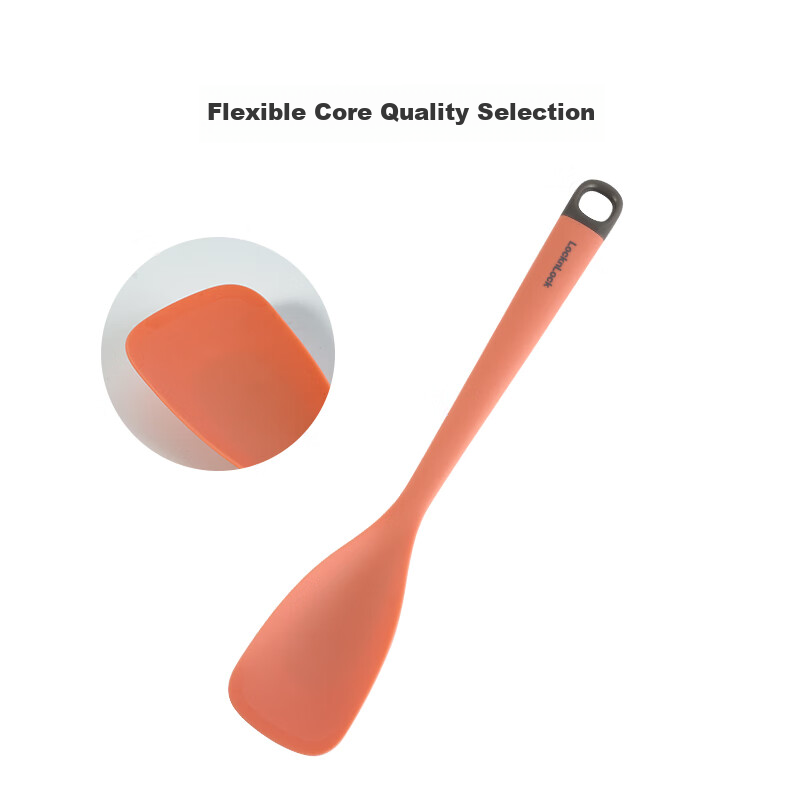 LOCK&LOCK Baby Food Silicone Spatula, Children's And Infant-Specific Heat-Resistant Non-Stick Cooking Tool for Stir-Frying And Frying
