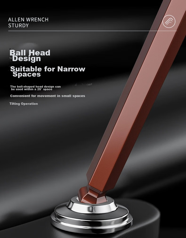 DELIXI Hex Key Set, Universal Hex Screwdriver, Internal Hexagon Extended Automatic Tool, Hexagonal 11
