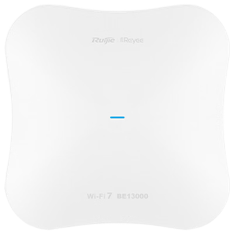 Ruijie WiFi7 2.5G Wireless Ceiling AP RG-RAP2271(MG), Gigabit Dual-Band 5100M, 160MHz Bandwidth, High-Speed Wall-Penetrating Enterprise-Grade Wireless Access Point