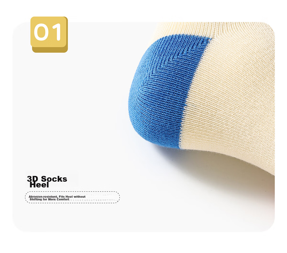 Banbi Children's Socks, Autumn And Winter Trendy Socks for Boys, Spring And Autumn Seamless Mid-Calf Socks for Older Children, BB2474, Size 18-20 17