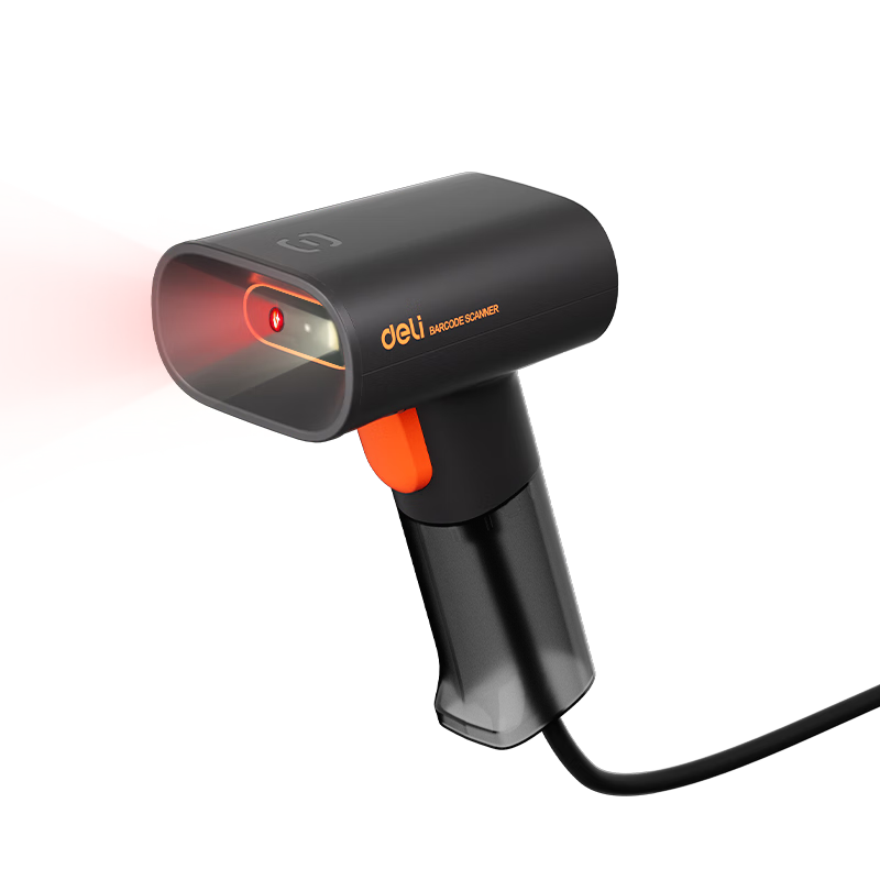 Deli Barcode Scanner, QR Code Scanner for Supermarket Checkout, Medical Insurance Payment, Express Delivery, Logistics Inquiry, Product Barcode, Spare Parts Inventory, Scanning Device, 600,000 Pixels, Newly Upgraded AA006