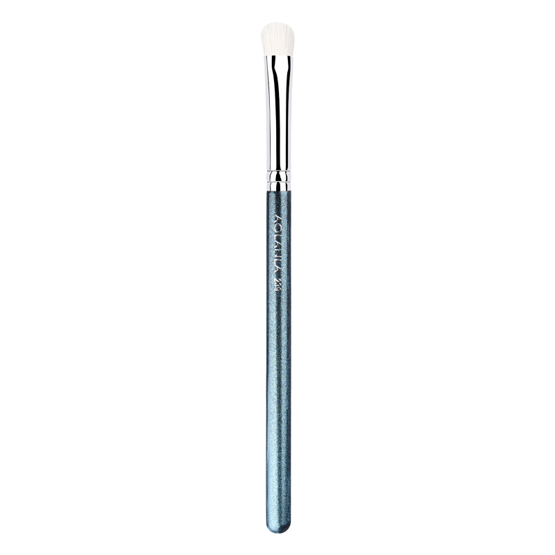 AOLANLA Pearl Blue Medium-Sized Eyeshadow Brush No. 239, Eye Base Blending And Coloring Brush, Animal Wool Single Makeup Brush