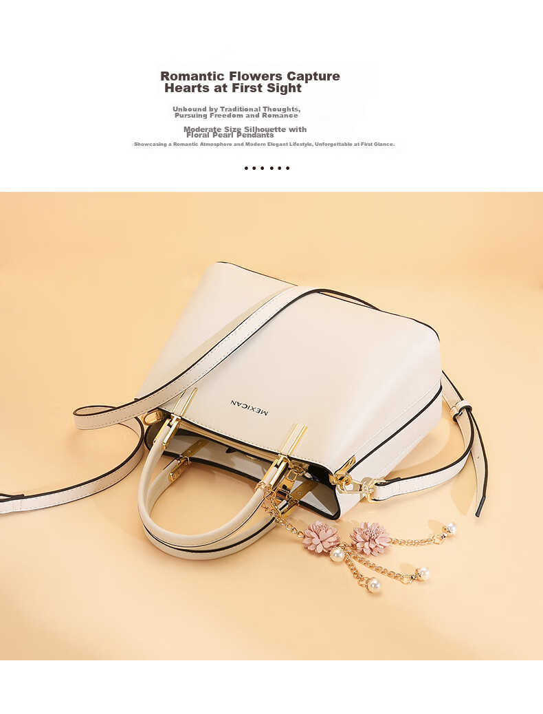 MEXICAN Handbag, Women's Bag for Commuting, 2026 Crossbody Shoulder Bag, Light Luxury, Valentine's Day Gift for Wife Or Girlfriend 5