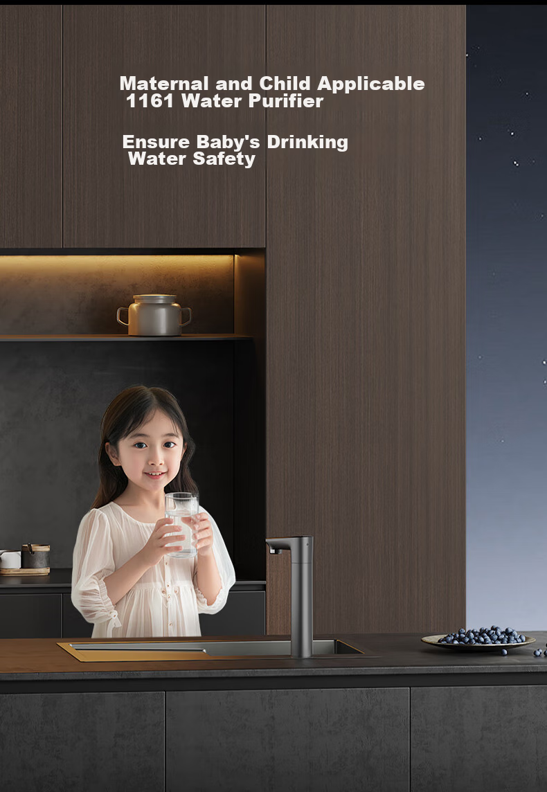Joyoung Hot Water Purifier, Heat Small Clean R1 1000G, 2.5L/min High Flow Rate, Instant Hot Drinking Machine for New Water, RF601 8