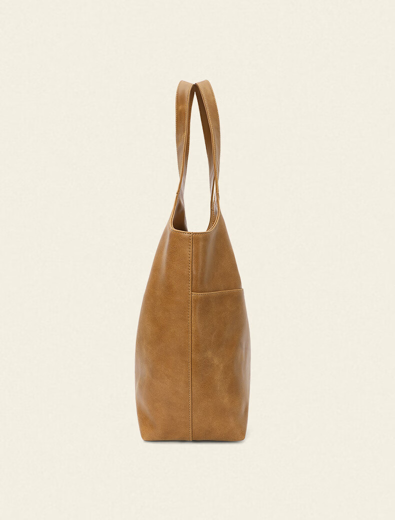 CASSILE [Celebrity Style] Cassile Tote Bag for Women, Vegetable-Tanned Leather Large Capacity Shoulder Bag, 520 Gift 23