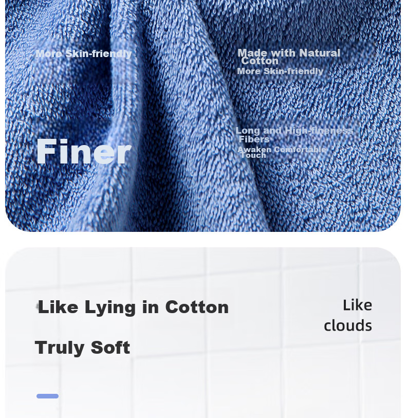 Grace 10A Antibacterial Towel And Bath Towel Set, Extra Large, Skin-Friendly, Breathable, Quick-Drying, Soft, Suitable for Men And Wome 7