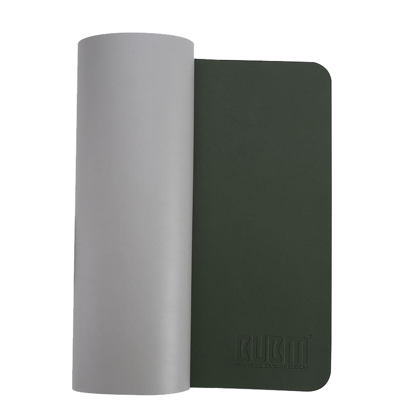 BUBM Large Mouse Pad, Desk Mat, Office Desktop Pad, Tablecloth, Laptop Mat, Gaming Mouse Pad, Extra Large, Dark Green + Gray