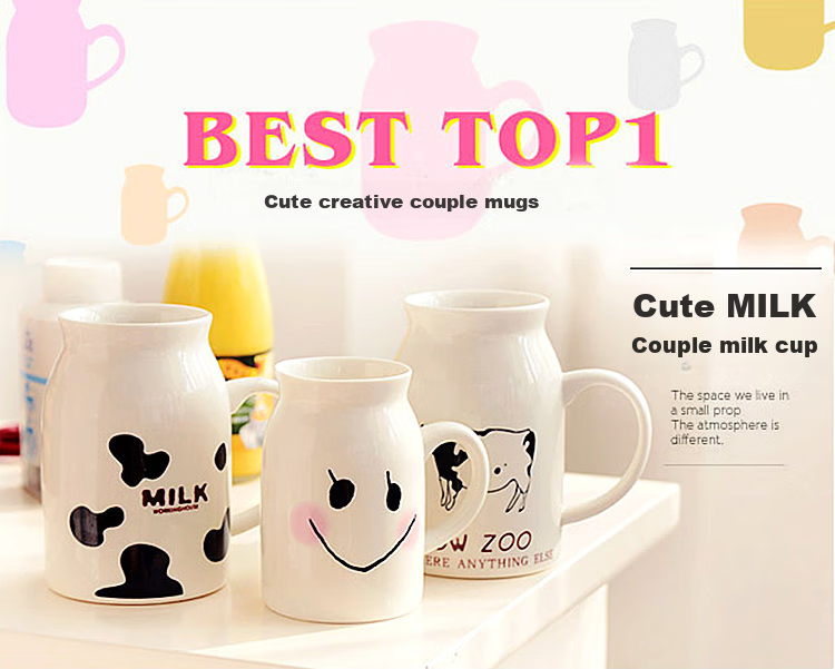 Beisesi Mug, Creative Gift, Ceramic Cup, Cloud-Shaped Milk Cup, Breakfast And Drinking Cup for Men And Women Students 1