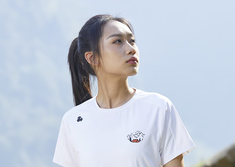 SCALER Ice Rainbow Quick-Dry T-Shirt for Men And Women, Spring/summer New Arrival, Sports Running Breathable Round Neck Outdoor Short Sleeve F4115567 4