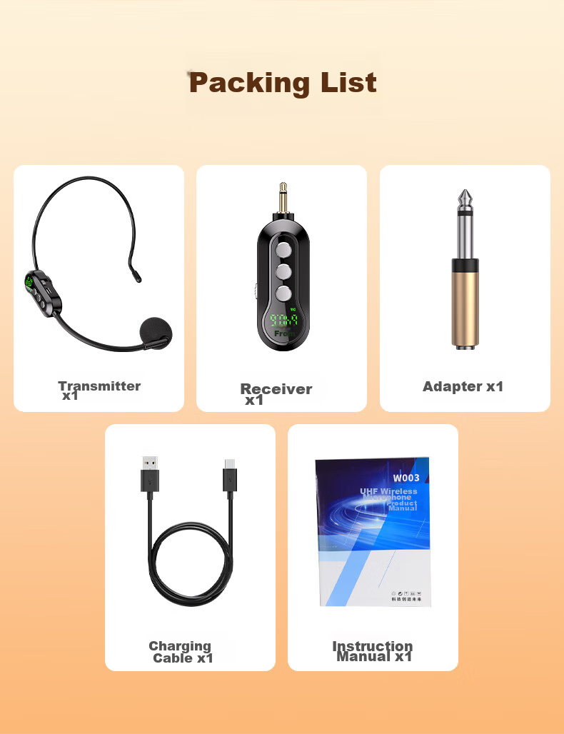 SAST OK-82 Headset Microphone Amplifier for Online Classes, Teaching, Tour Guiding, Universal Use with SAI318/518 And Other Amplifiers, Compatible with Deyou/Shidu/Newman Brands 12