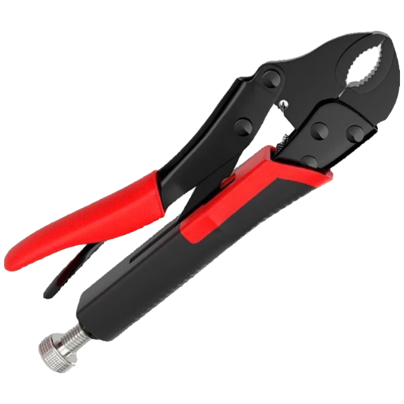 DELIXI ELECTRIC Heavy-Duty Pliers, Multi-Functional Gripping Pliers, Industrial-Grade Fixed Pliers [Industrial-Grade Upgraded Version], 10-Inch Straight-Jaw Heavy-Duty Pliers