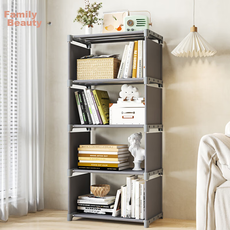 Jialiren Floor-Standing Bookshelf, Student Desktop Simple Bookshelf, Dormitory And Home Multi-Functional Storage Rack