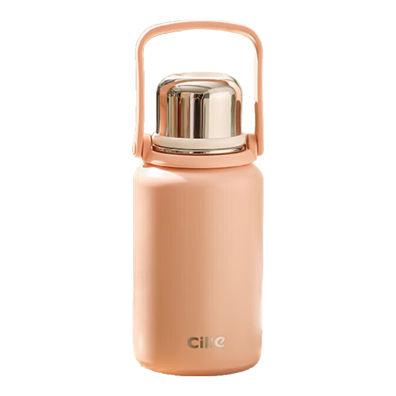 Cille Large Capacity Outdoor Sports Portable Insulated Cup for Men And Women, 316 Stainless Steel Car-Mounted Large Business Tea Cup, 900ml