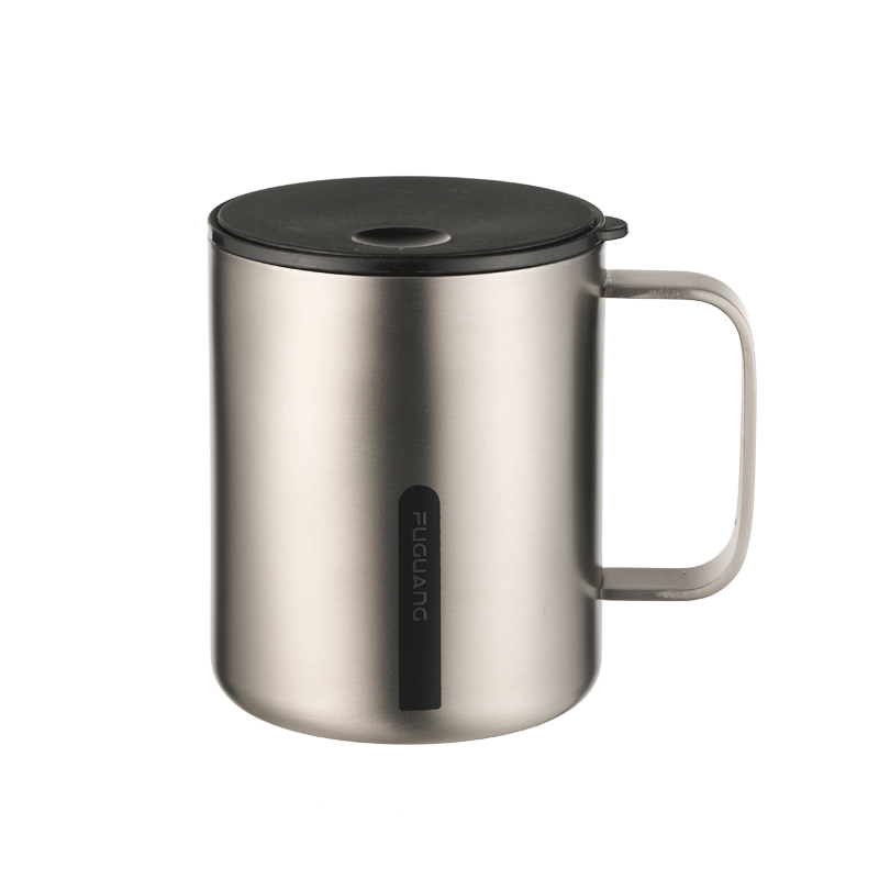 Fuguang Insulated Mug, 316 Stainless Steel, Stylish Large Capacity Water Bottle for Men And Women, Office Use, Suitable for Milk, Coffee, Tea