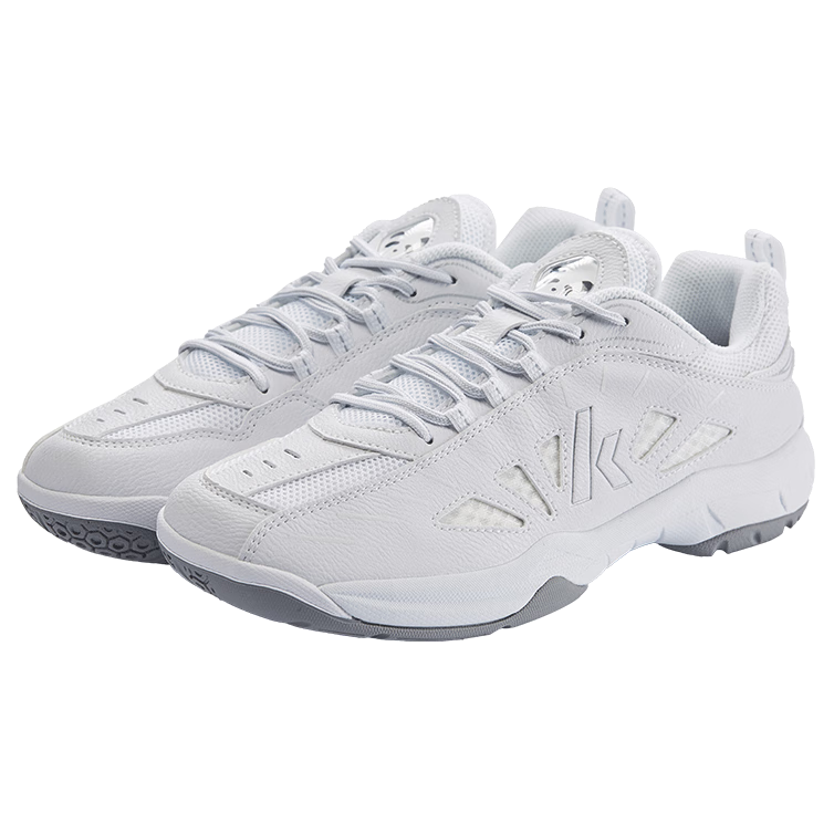 KAWASAKI Badminton Shoes for Men And Women, Shock-Absorbing And Wear-Resistant Sports Shoes Panda B3327 White Size 39