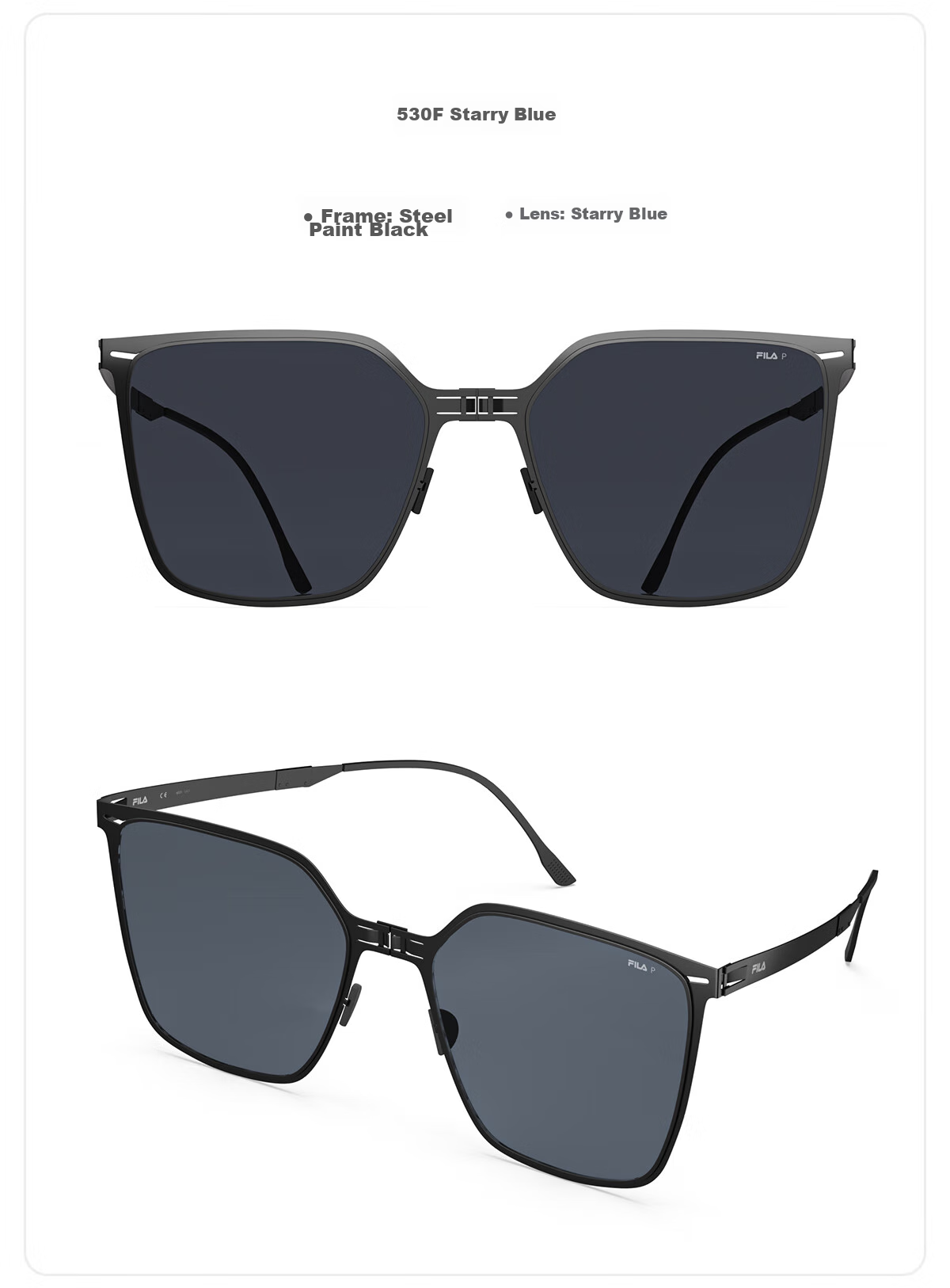 FILA Foldable Polarized Sunglasses for Men And Women, UV Protection, Portable And Compact B25 Sunglasses for Back-To And Father's Day 13
