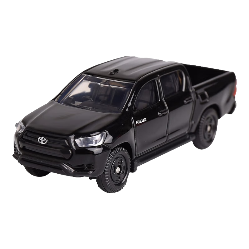 TAKARA TOMY Alloy Car Model Toy for Children, Red And White Box No. 67 Hailax Pickup Truck 175605