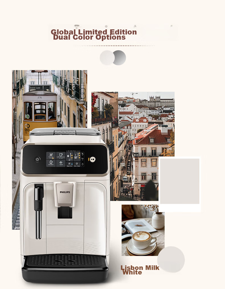 PHILIPS [Newly Upgraded Version of EP1221] Fully Automatic Italian And American Coffee Machine for Home Use, All-In Grinding, Newly Upgraded Intelligent Extraction, DIY Milk Frother, EP0820 17