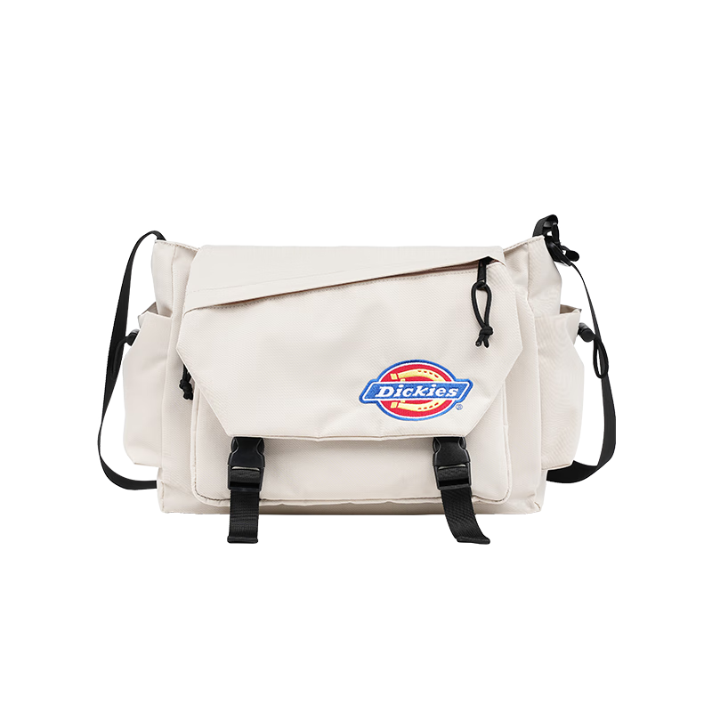 Dickies Men's Shoulder Bag, Large Capacity Casual Messenger Bag, Lightweight Canvas Backpack for College Students, Multifunctional Crossbody Bag