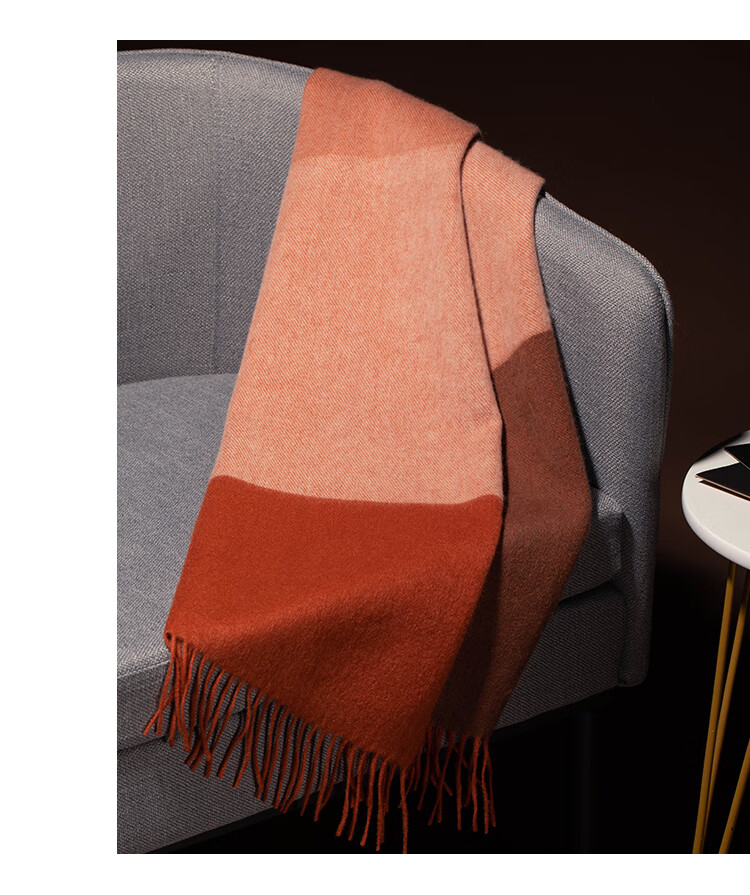 Hengyuanxiang 100% Cashmere Scarf, Women's Shawl, Warm Neck Warmer, Birthday Gift for Mom, Present for Elders 28