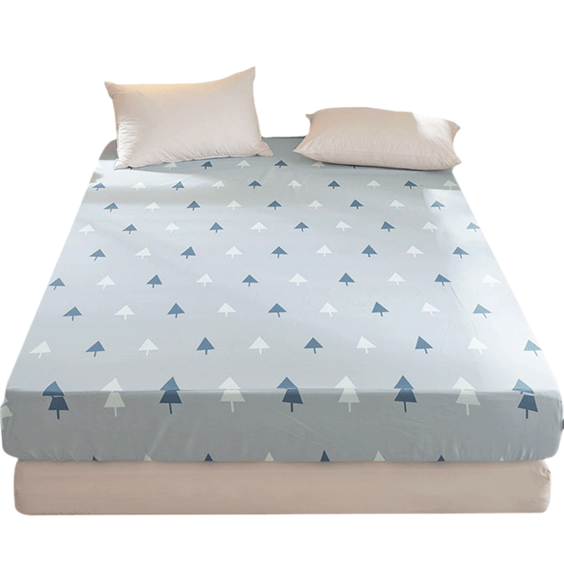 Dohia Pure Cotton Fitted Sheet, Bedspread, Mattress Protector, Single Piece, for 1.5m Bed, 200*150cm
