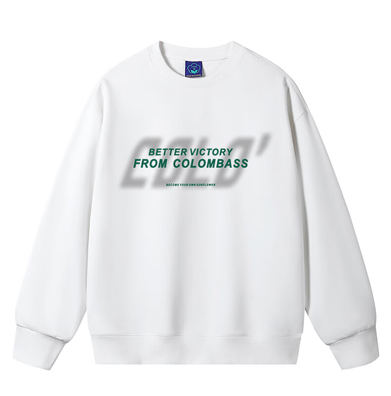 Colombass Trendy American-Style Original Loose-Fit Pullover Crewneck Sweatshirt for Men And Women, Long-Sleeve Base Layer, Fashionable Outerwear for Autumn And Winter 6