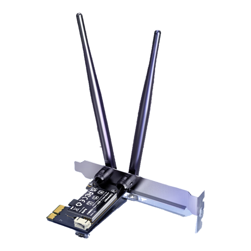 COMFAST CF-AX90 PCIe Wireless Network Card, WIFI6 Bluetooth 5.4 Two-In WiFi6 Dual-Band 5G AX900, Desktop Computer Internal Transmitter And Receiver, High-Speed