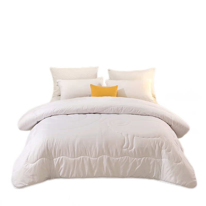 LOVO Luolai Home Textiles Antibacterial Australian Wool Winter Quilt 7.8 Jin 220*240 White