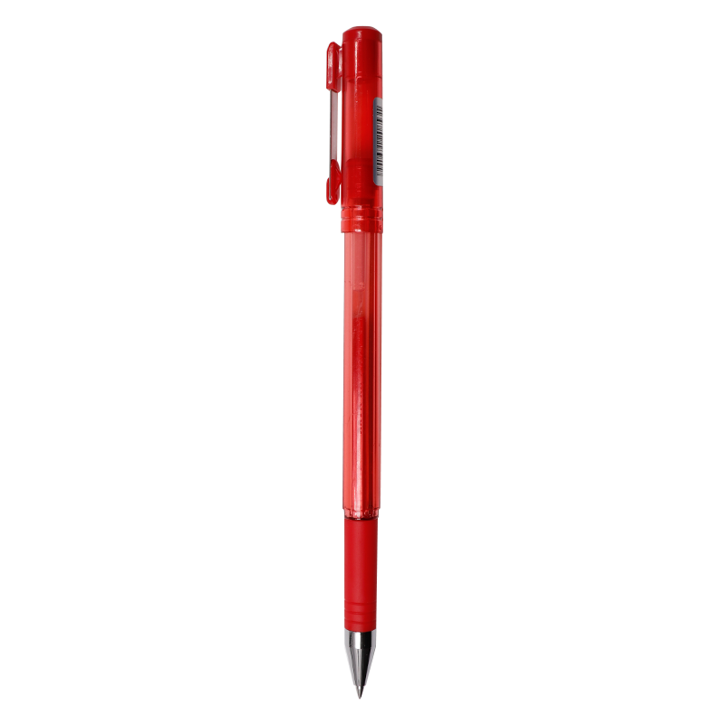 ZEBRA Gel Pen, 0.5mm Bullet Tip Signing Pen, Student Marker Water-Based Pen, C-JJ1 Red, Pack of 10