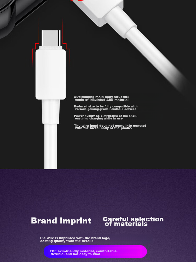 ESCASE Type-C Data Cable, Fast Charging Cord, 100W Fast Charge, PD Fast Charge, 5A, 2 Meters, E Chip, Student Party, Car Use, Business Trip, Multi-Device, CC-100 TPE Material 13