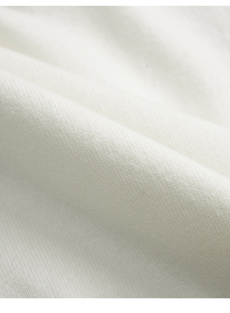 Olrain French Polo Collar Short-Sleeve Knit Top, Summer Women's Loose-Fit Academic Style Blouse, Off-White, XL 10